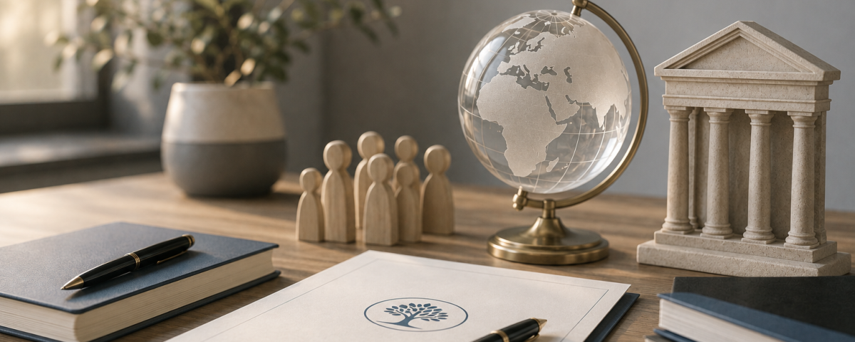 Professional representation of a charitable foundation in Cyprus illustrating governance, transparency and regulatory compliance.